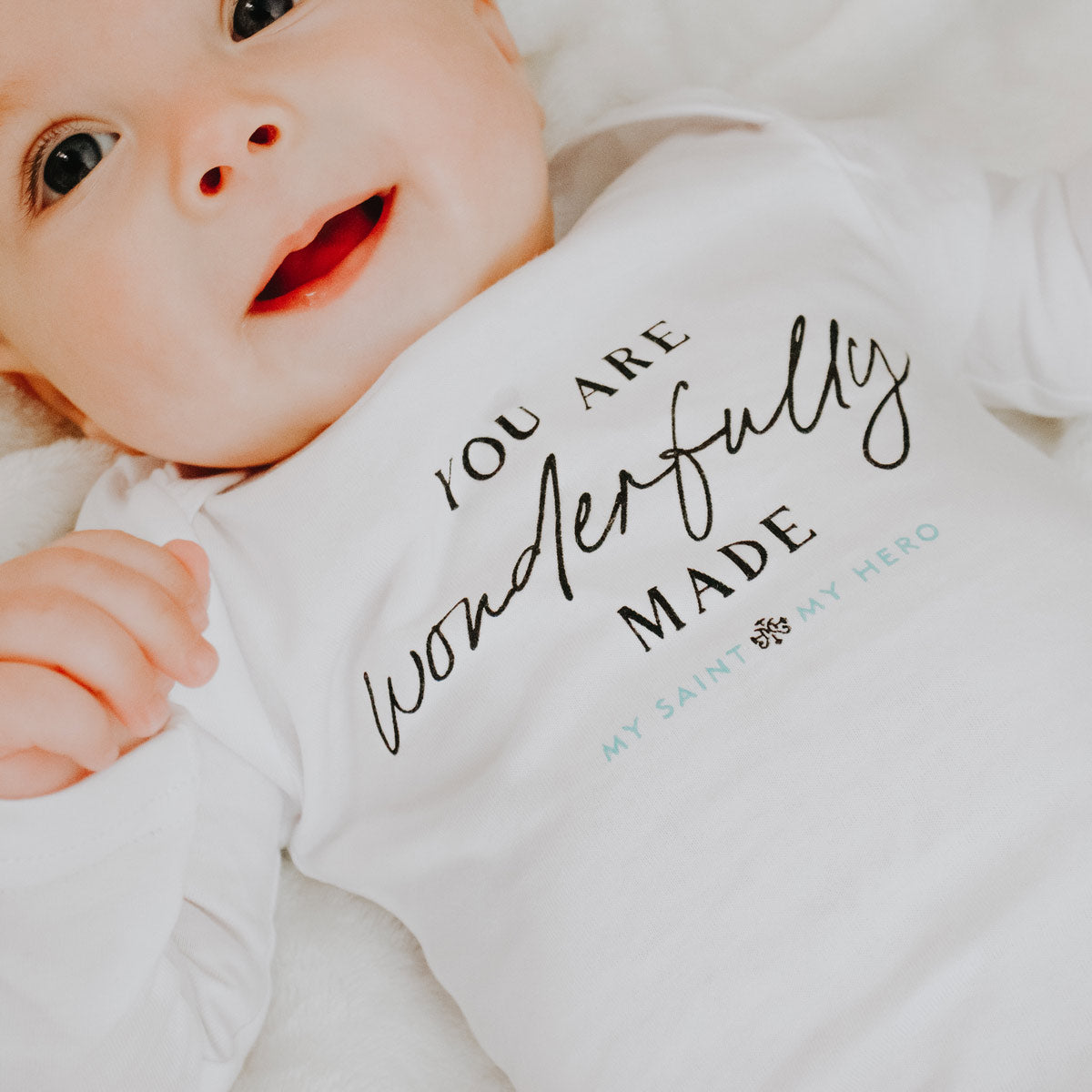 You are Wonderfully Made Baby Onesie