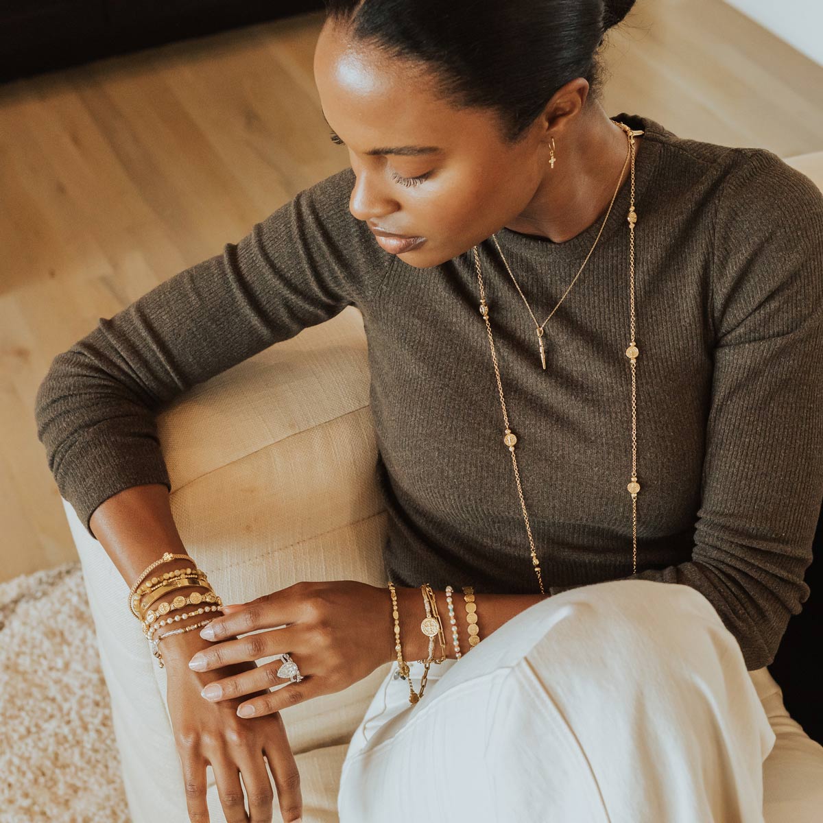 Be Still Prayer Bracelet - Tiger's Eye