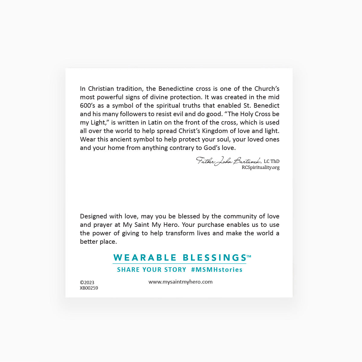 Benedictine Cuff