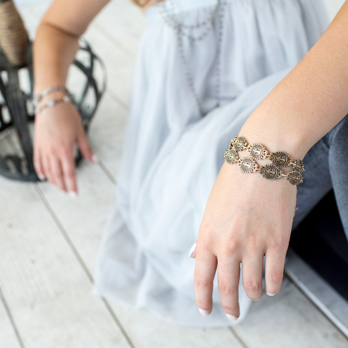 Benedictine Link Bracelet