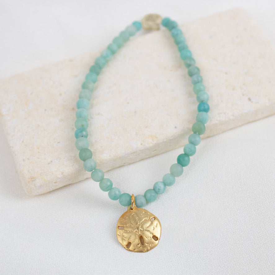 Blessings of the Sea Sand Dollar Bracelet
