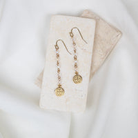 Brilliance Crystal Drop Benedictine Earrings