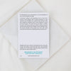 Wearable Blessings card with text on a white background