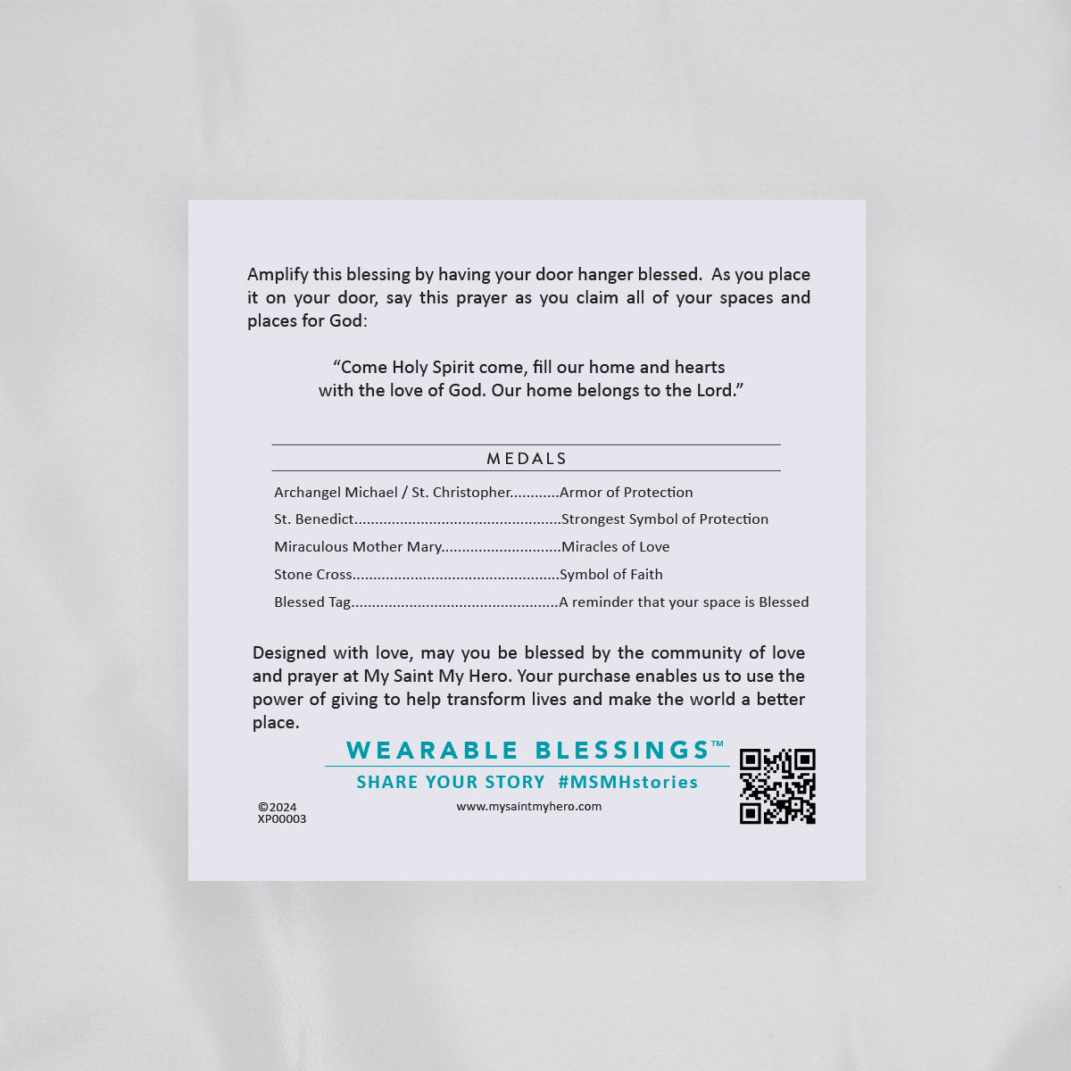 Blessings for Your Home Door Hanger