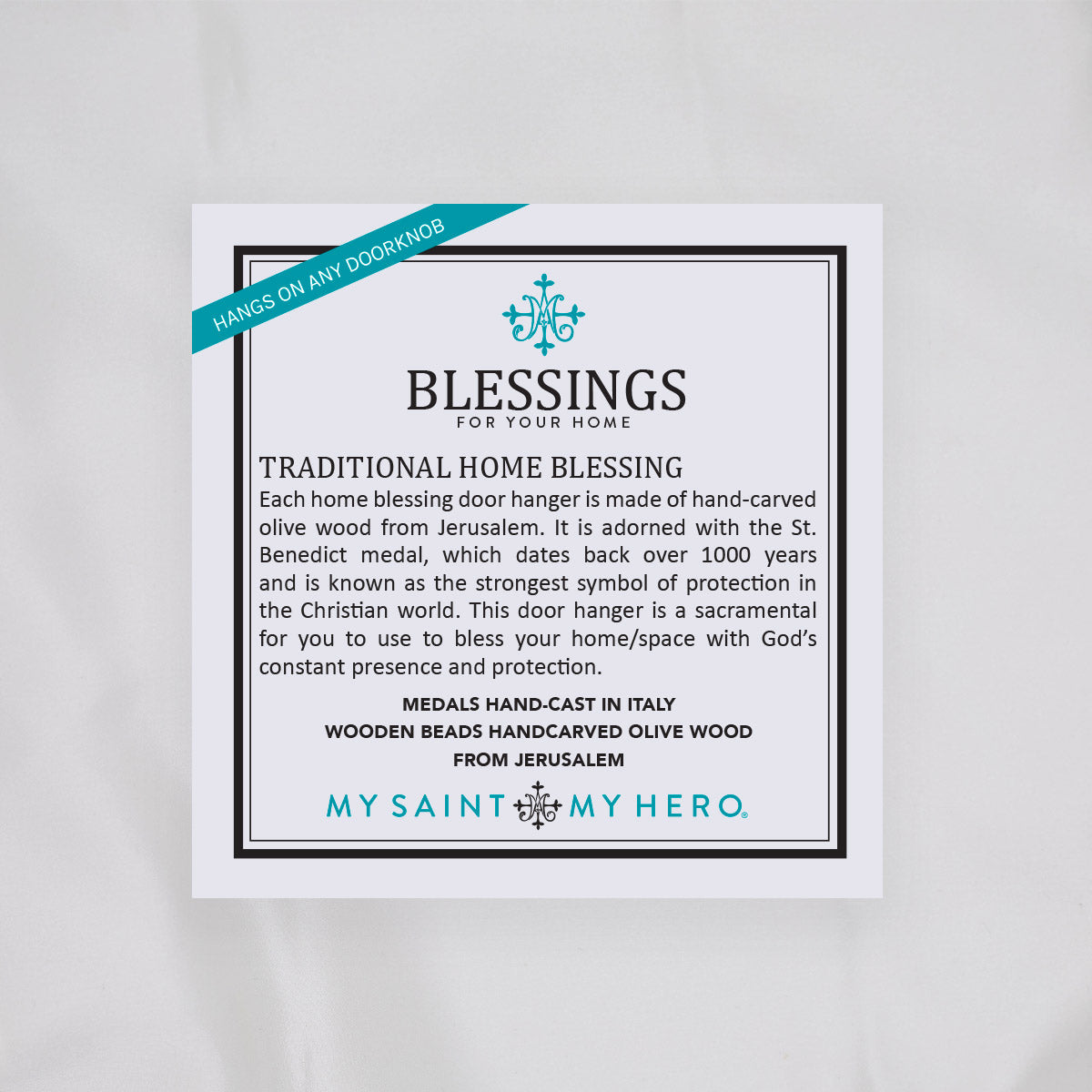 Blessings for Your Home Lava Bead Door Hanger
