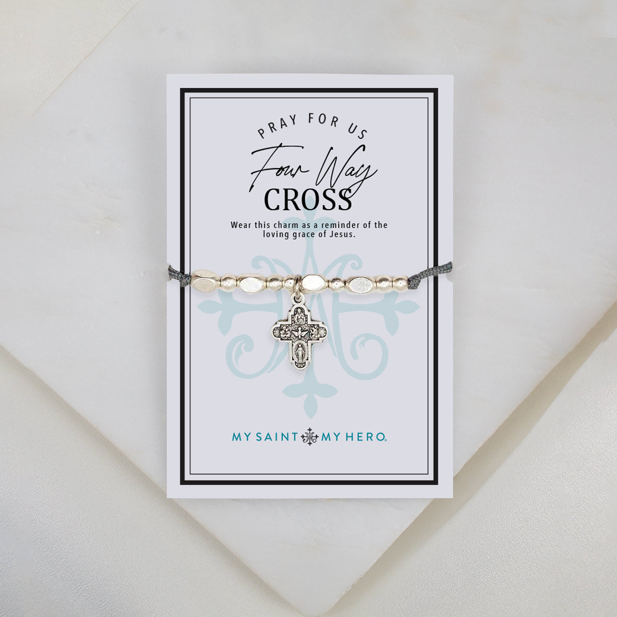 Four Way Cross Little Saints Bracelet