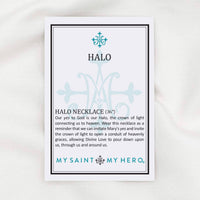 Halo Mary Necklace