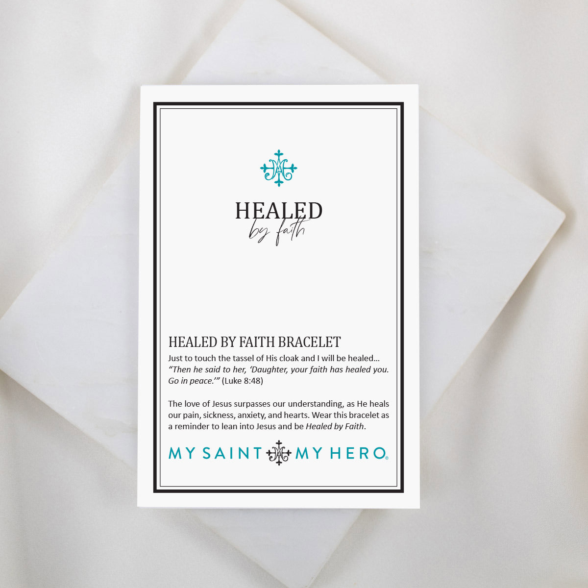 Healed by Faith Bracelet product card front