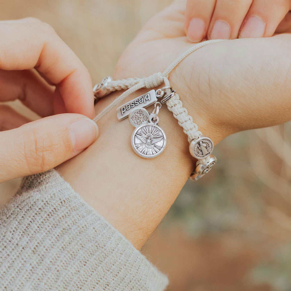 Holy Spirit/Holy Family Medal