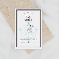 lHoly Spirit Medal on card