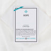 Hope -  Rainbow Words of Wisdom Bracelet