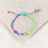 Hope -  Rainbow Words of Wisdom Bracelet