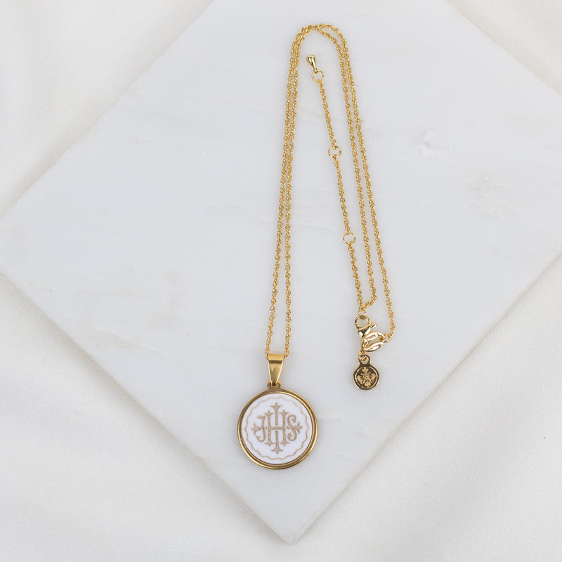 The Holy Name of Jesus Necklace