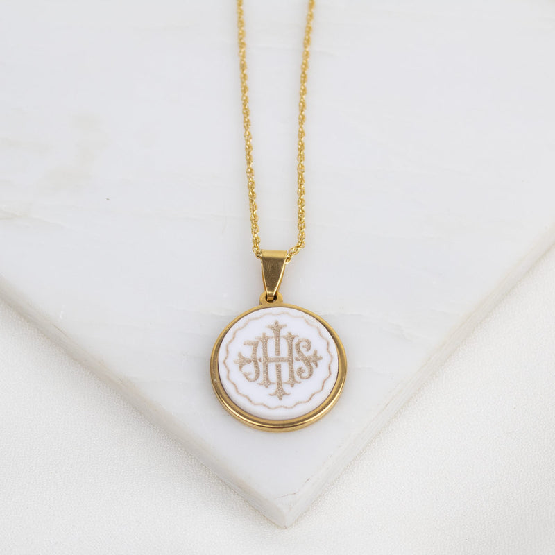 The Holy Name of Jesus Necklace