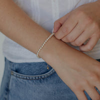 Jesus Prayer Rope Crystal Pearl Bracelet