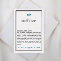 Jesus Prayer Rose Quartz Bracelet