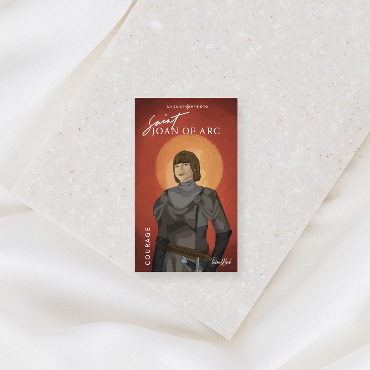 St. Joan of Arc Saint Card