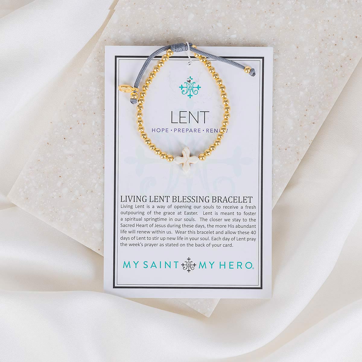 Living Lent Blessing Bracelet