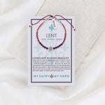 Living Lent Crystal Blessing Bracelet