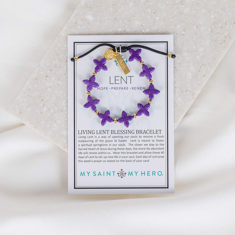 Living Lent Blessing Bracelet