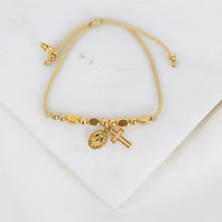 Mary's Cross Bracelet