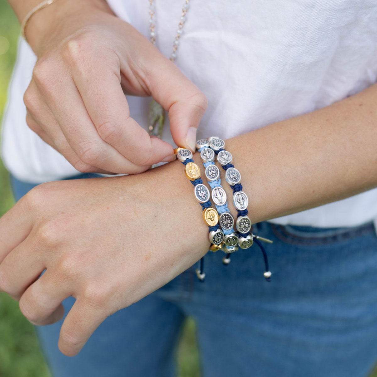 Miraculous Mary Blessing Bracelets Lifestyle