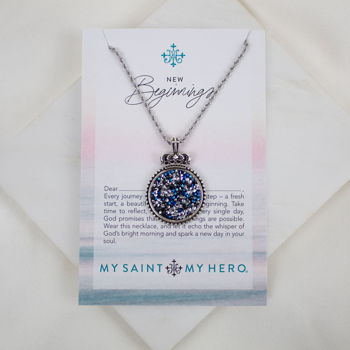 New Beginnings Crown of Light Necklace