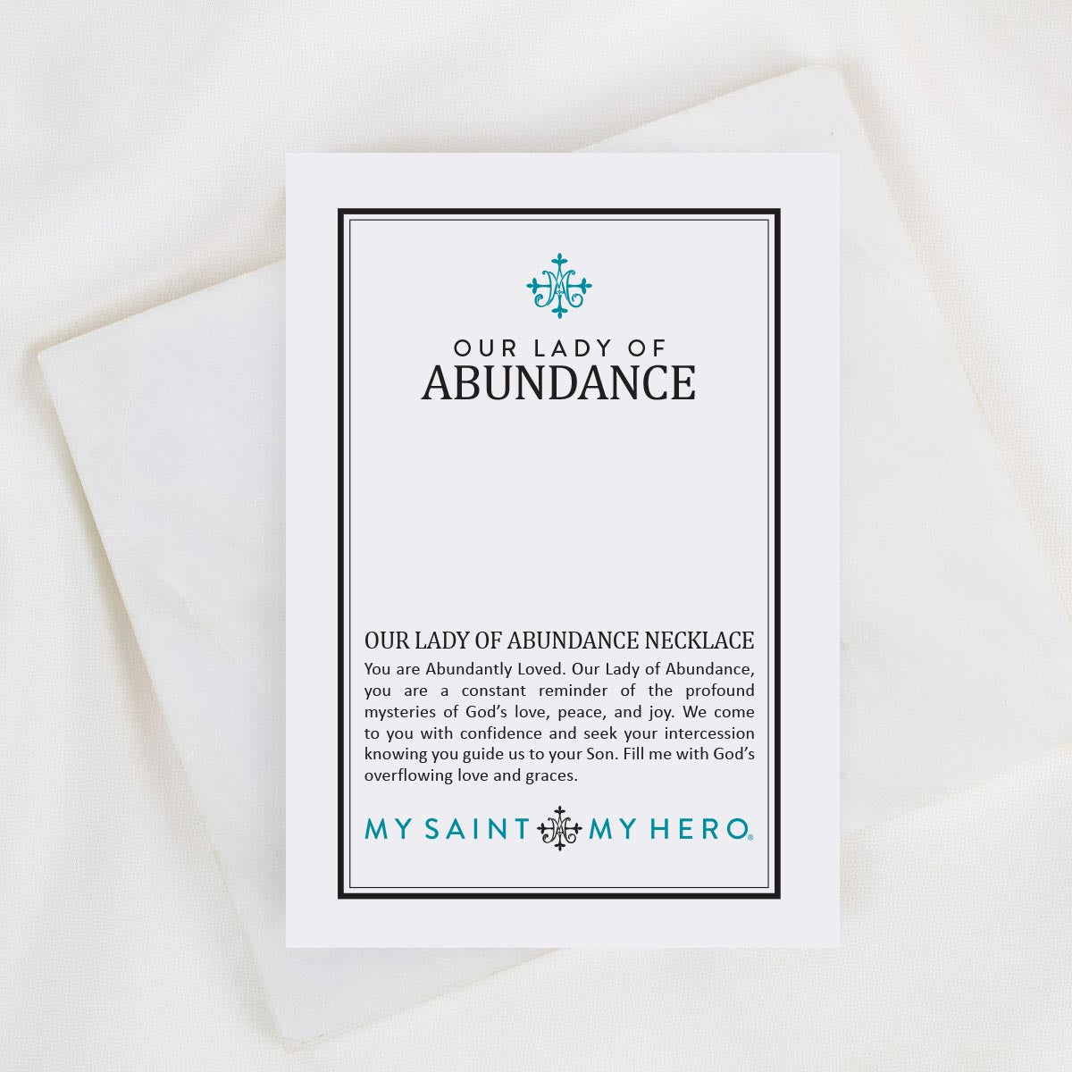 Our Lady of Abundance Necklace