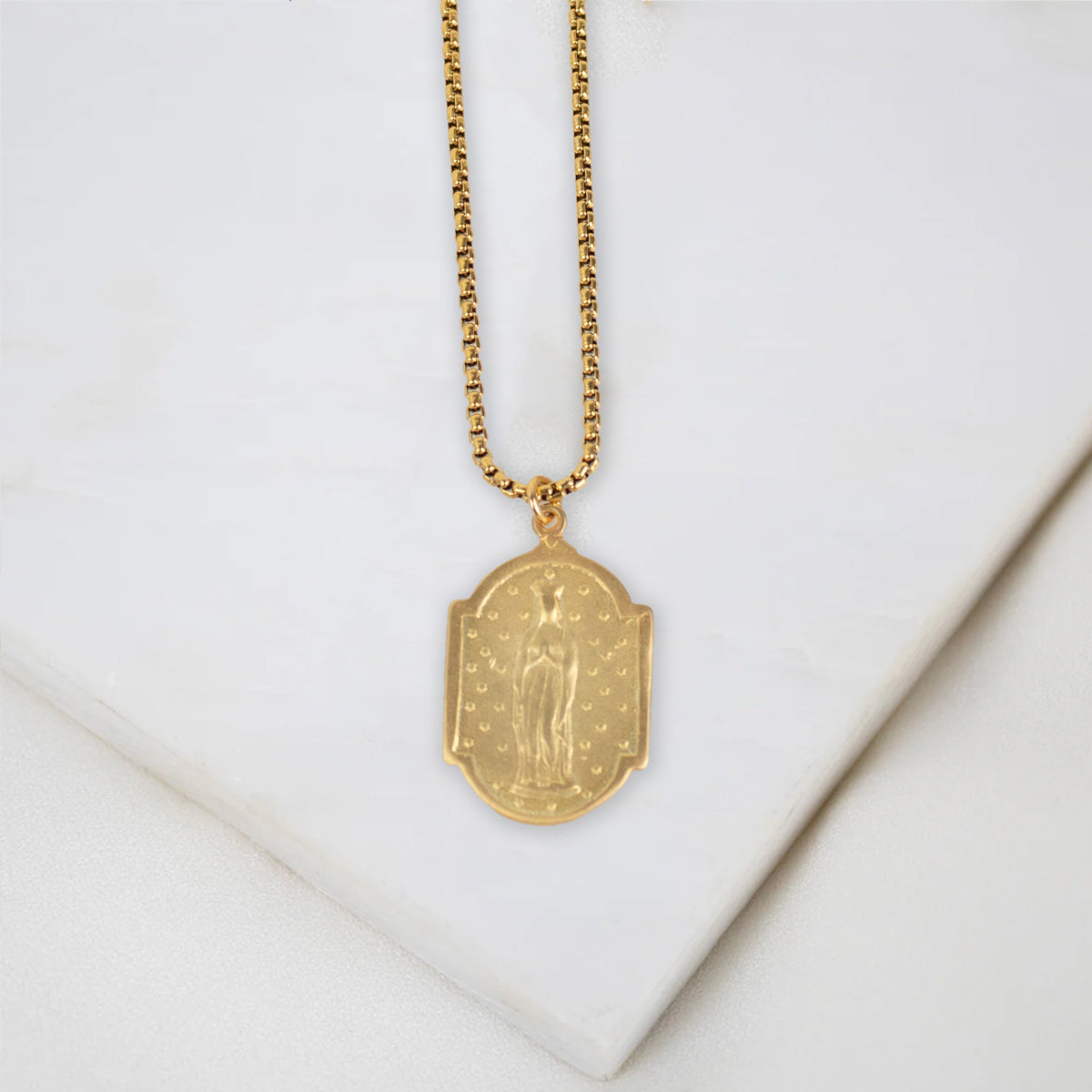 Our Lady of Abundance Pendant Necklace