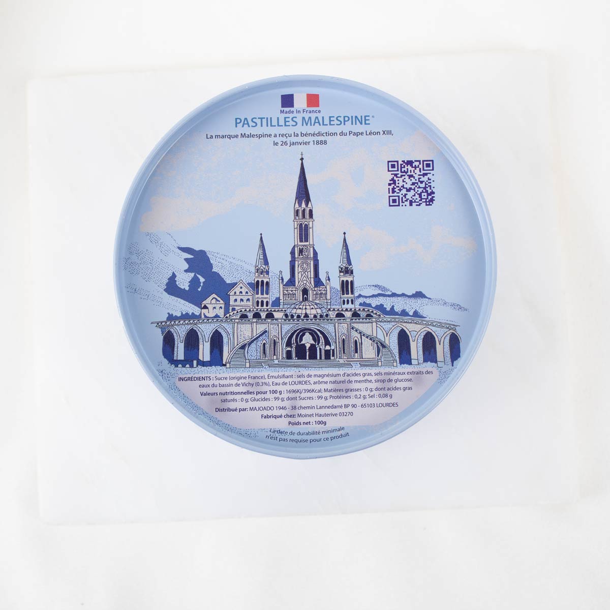 Lourdes Candy Made with Water from the Grotto of Lourdes