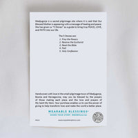 Our Lady of Medjugorje Blessing Bracelet card back