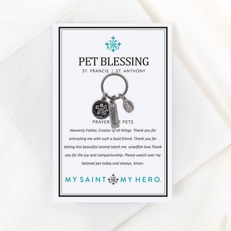 Saints Francis and Anthony Pet Blessing Tag