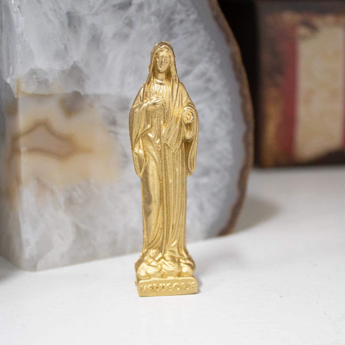 Miracle Mary Queen of Peace Petite Statue