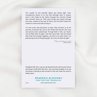 Radiant Let There Be Light Bracelet - Aurora Borealis