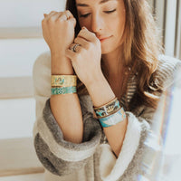 Archangel Michael Protection Cuff Bracelet