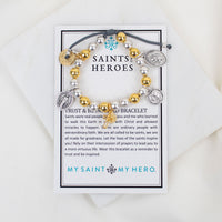 Saints & Heroes Charm Bracelet