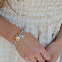 Blessings of the Sea Sand Dollar Bracelet