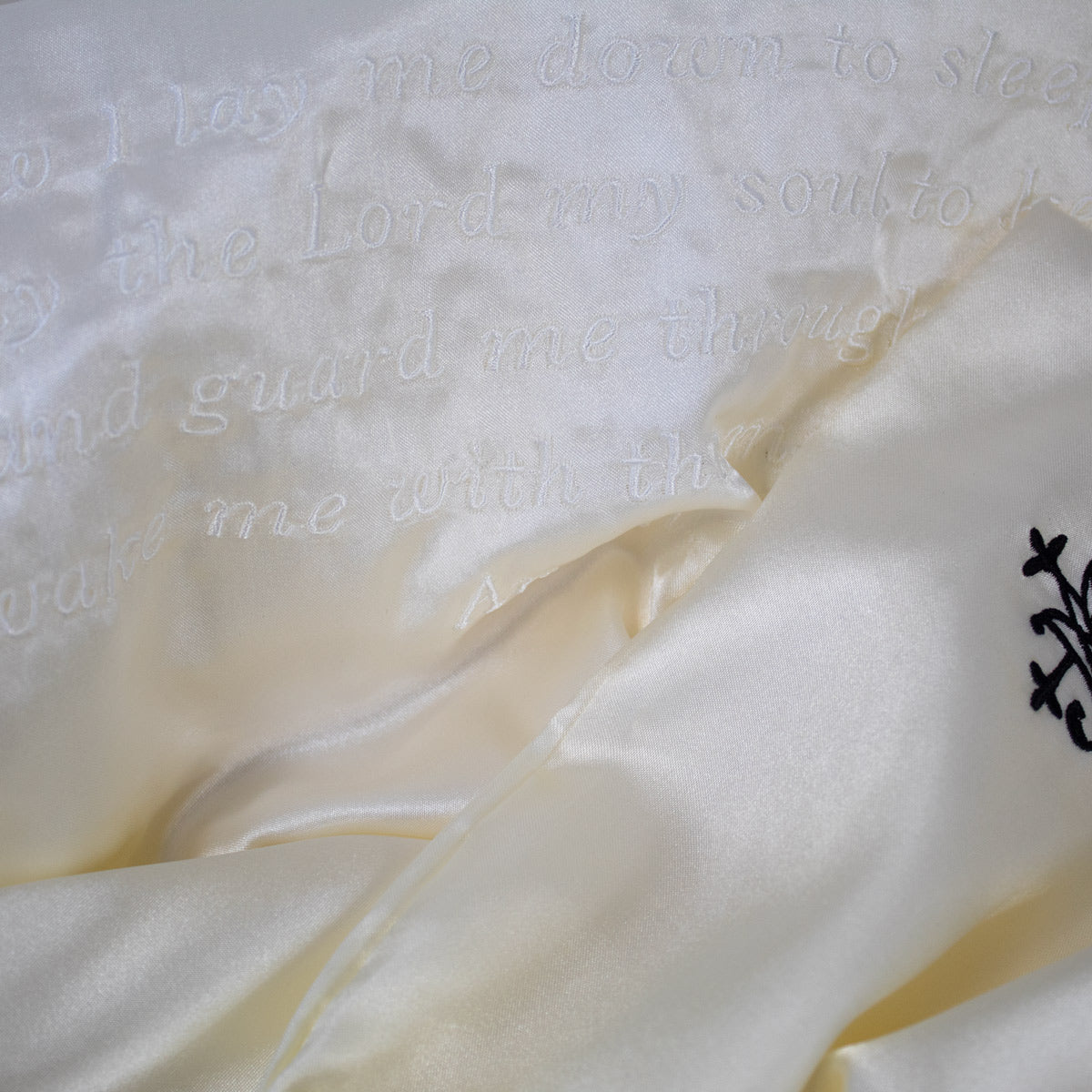 Satin Prayer Pillowcases