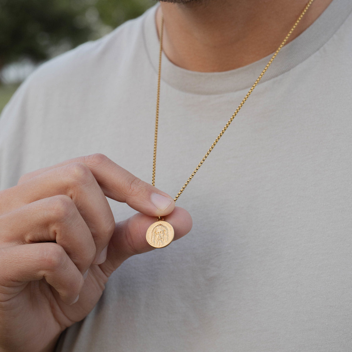 Seek Him Necklace (Box Chain)