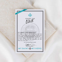 Share the Love Crystal Silver Bracelet