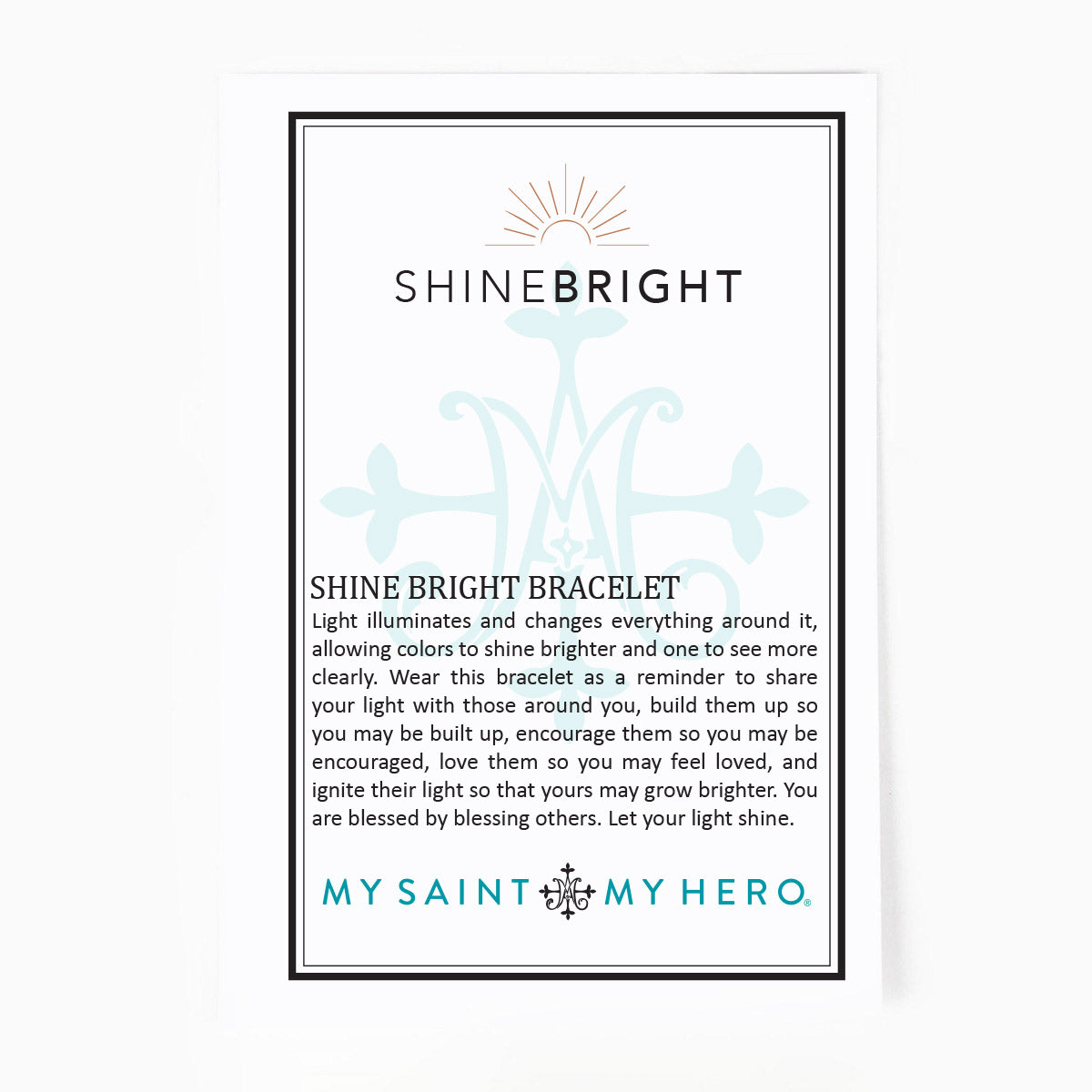 Shine Bright Crystal Blessing Bracelet