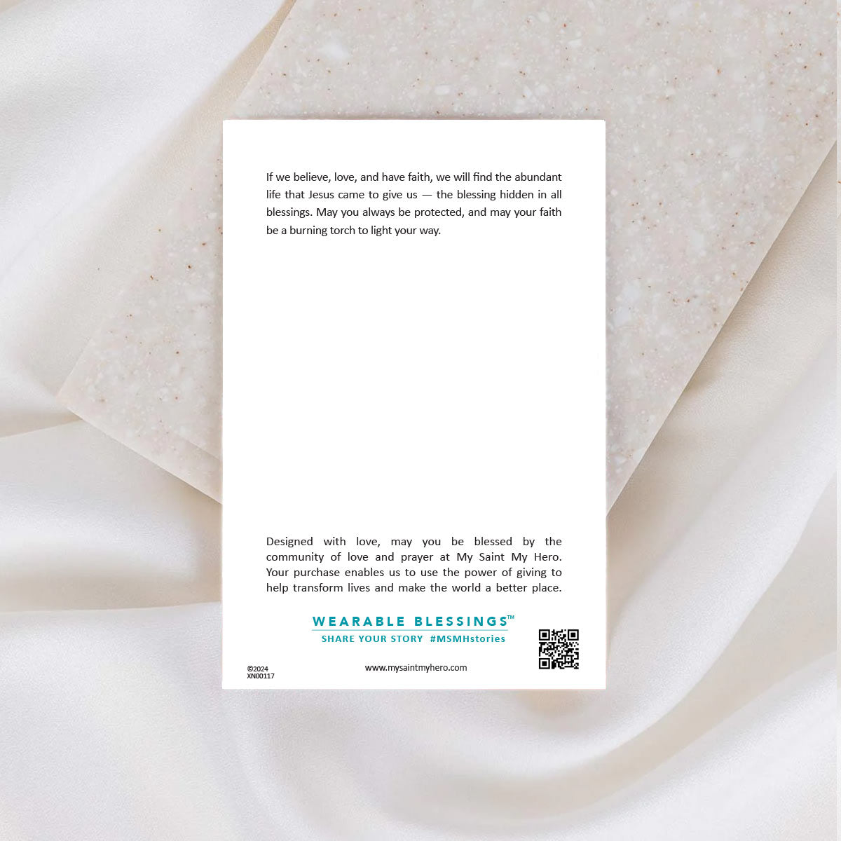 Simply Faith Product Card Back
