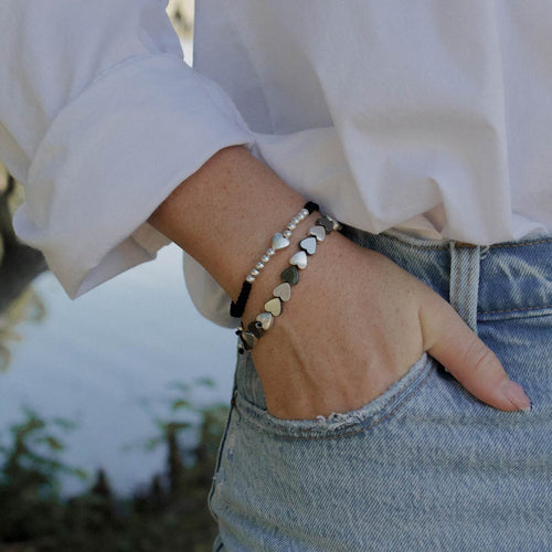 Sisters of the Heart Beaded Bracelet