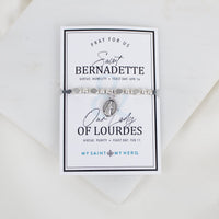 Saint Bernadette/Our Lady of Lourdes Little Saints Bracelet