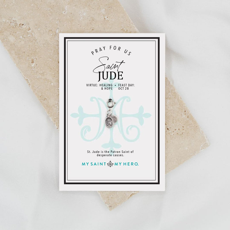 Saint Jude Medal on card