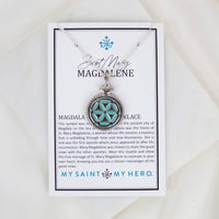 St. Mary Magdalene Necklace on inspirational product card