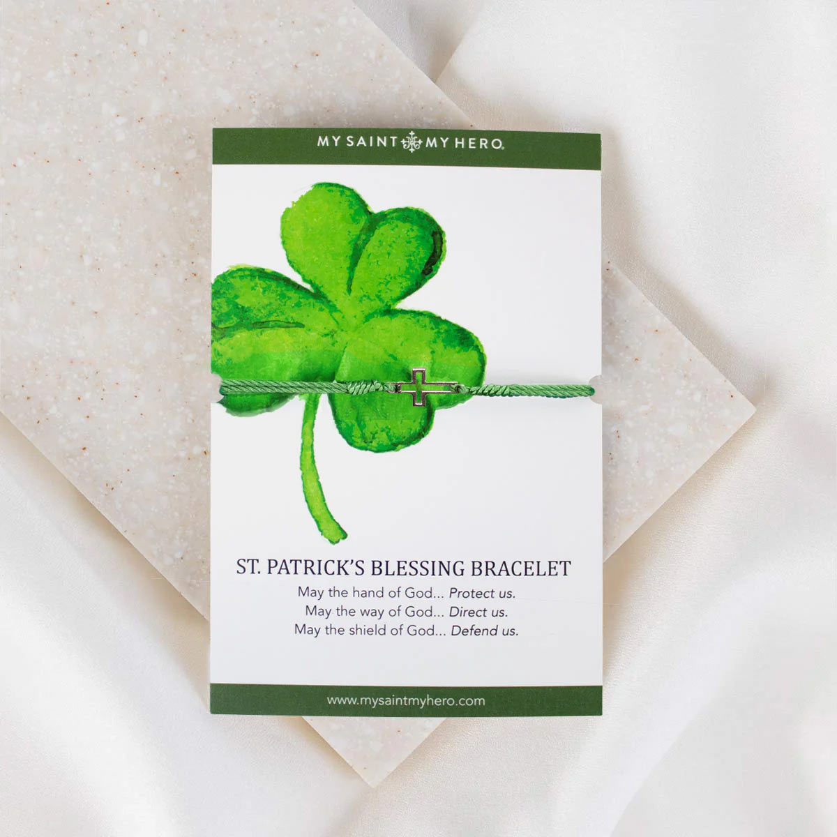 St. Patrick's Filled by Faith Blessing Bracelet