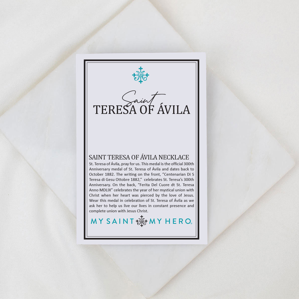 St. Teresa of Ávila Necklace