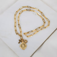 St. Christopher Protection & Guidance Necklace over head image