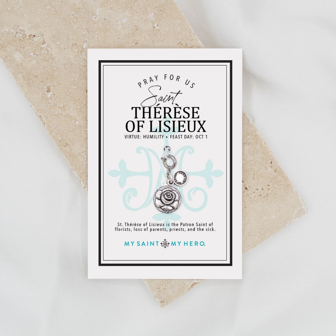 St. Thérèse of Lisieux Medal | Catholic Saint Medal | My Saint My Hero